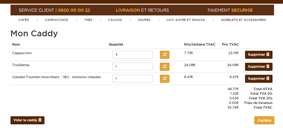 Vous d&eacute;couvrez d&egrave;s lors le montant total
